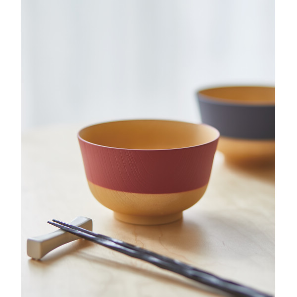 やさしい彩り　どんぶり　るり色／あかね色のサムネイル画像1