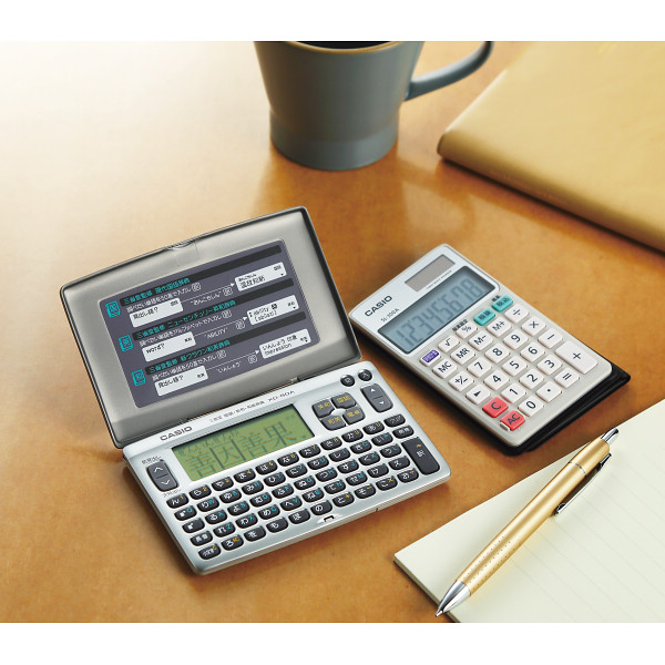 カシオ　電子辞書・電卓　２点セットのサムネイル画像1