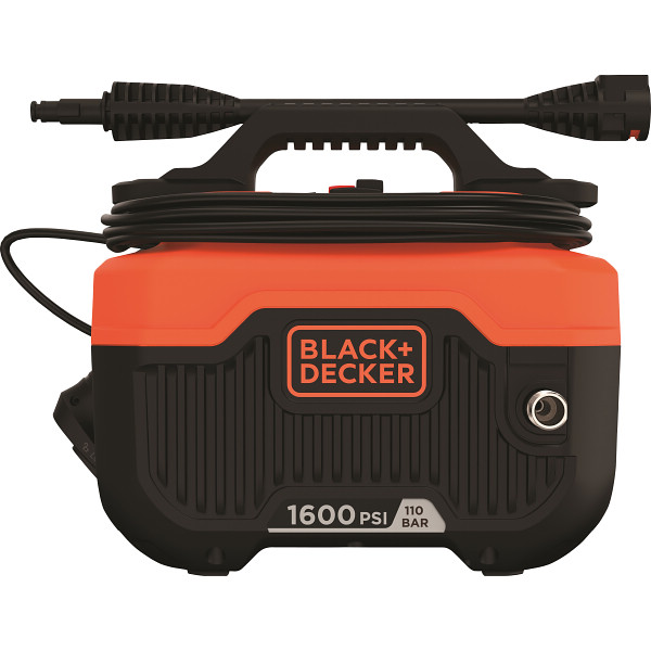 ブラック＋デッカー コンパクト高圧洗浄機オレンジ＆ブラック 