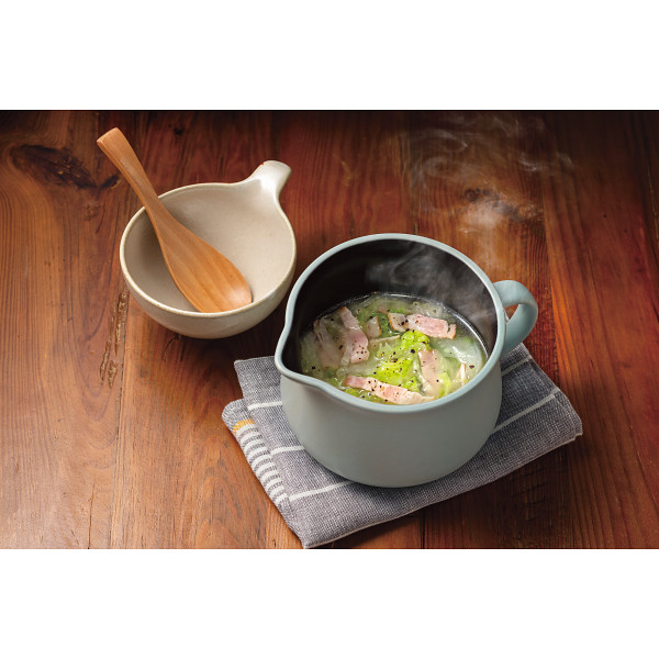 ギュッとポット ミストブルーのサムネイル画像1