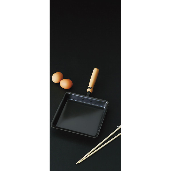 千歳　木柄玉子焼　ツール付のサムネイル画像1