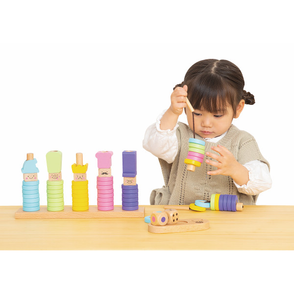 ウッディプッディ　リングテンとおでかけつみきセットのサムネイル画像3