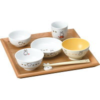 ミッフィーイングレーズ（こっこ親子）お食い初めセット