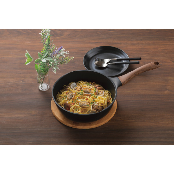 エヌトーン　ＩＨ対応玉子焼・深型フライパン２４ｃｍセット（ツール付）のサムネイル画像2