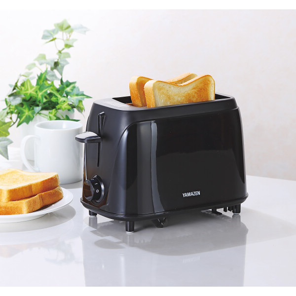 ヤマゼン　ポップアップトースター ブラックのサムネイル画像1