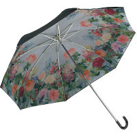 名画折りたたみ傘（晴雨兼用）アーチストブルーム カッティングガーデン 