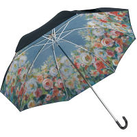 名画折りたたみ傘（晴雨兼用）アーチストブルーム ジョイオブガーデン 