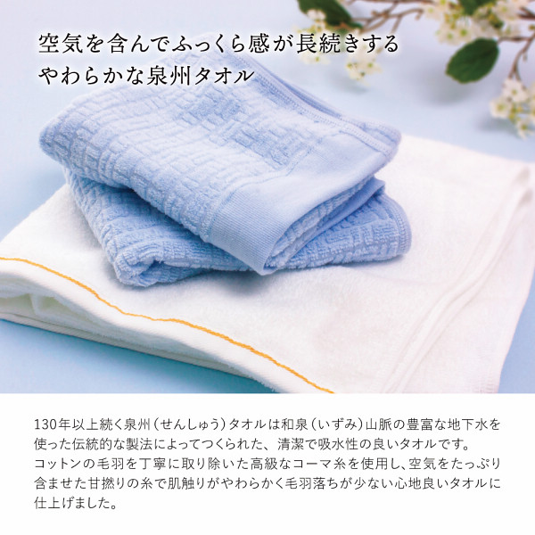 ＮＡＧＩＯＲＩ　泉州フェイスタオルのサムネイル画像1