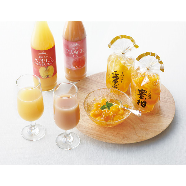果実のゼリー＆フルーツ飲料セットのサムネイル画像1