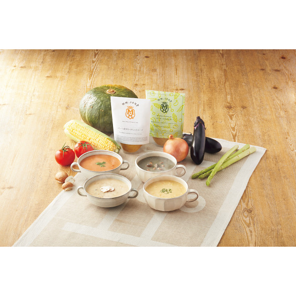 マーゼルマーゼル　野菜３４種＆米こうじ入りスープ８種８個ギフトのサムネイル画像3