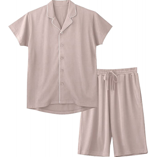 NEWPEACE リカバリーパジャマ 　Lサイズ　グレージュ ニューピース リカバリーパジャマセット（ショート）グレージュL