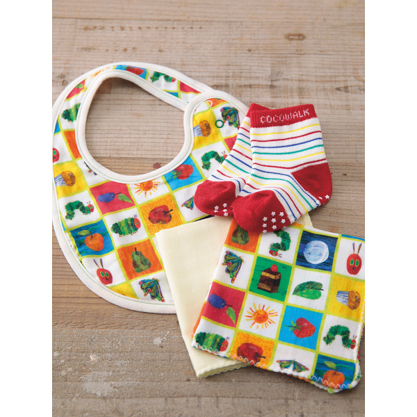 ソックスギフトボックス（はらぺこあおむし） キューブのサムネイル画像1