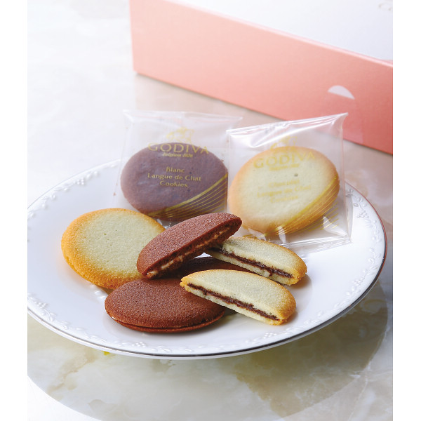 ゴディバ　ショコラ＆ブラン　ラングドシャクッキーアソートメント（３０枚）のサムネイル画像4