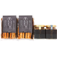 小樽百貨ＵＮＧＡ↑　北海道の海の幸瓶詰と贅沢重ね巻きセット