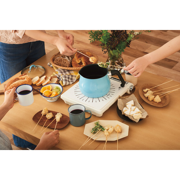 トゥーメイ　ＩＨ対応マルチポット（Ｍ） ライトブルーのサムネイル画像1