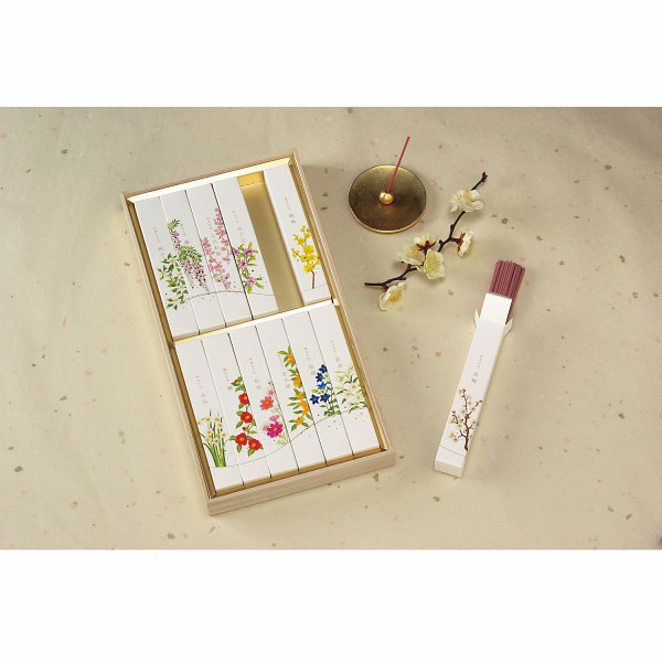 カメヤマ　名香　月の花　１２種入（桐箱入）のサムネイル画像2