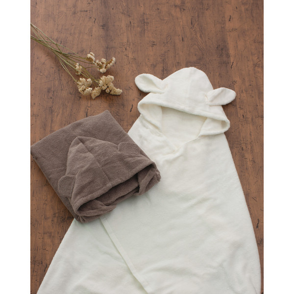 ｓａｍｐｏ－さんぽ－　オーガニックバスポンチョ くまのサムネイル画像3