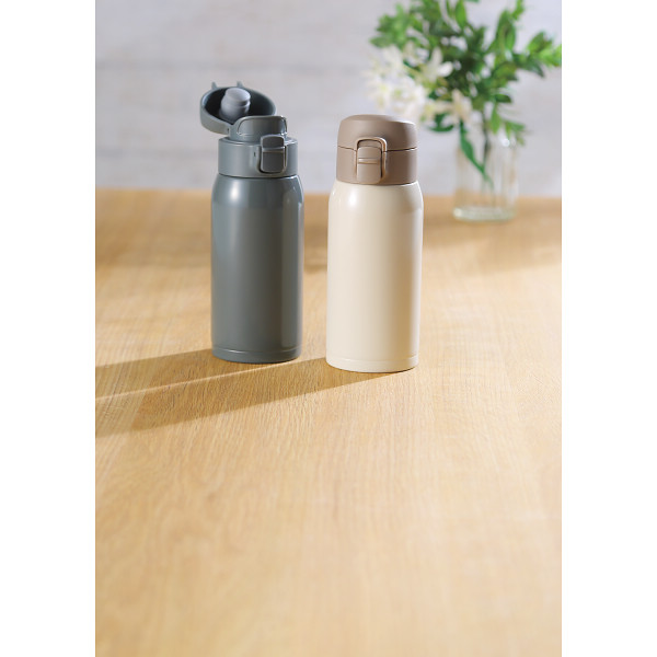 モテコ　ワンタッチ栓マグボトル（３５０ｍｌ） ホワイトのサムネイル画像2