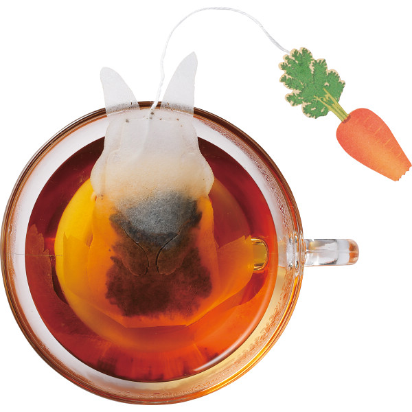 白うさぎのティーバッグ　紅茶セット（３包入）のサムネイル画像2