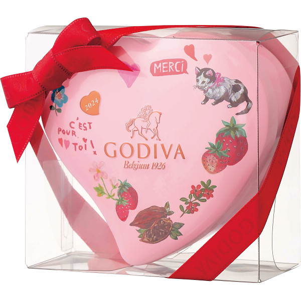 GODIVA いちご缶 2019 - ケース