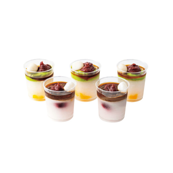 ホシフルーツ　黒蜜で食べるクリームあんみつのサムネイル画像1