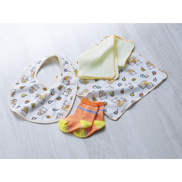 ソックスギフトボックスこぐまちゃん オフホワイトのサムネイル画像2