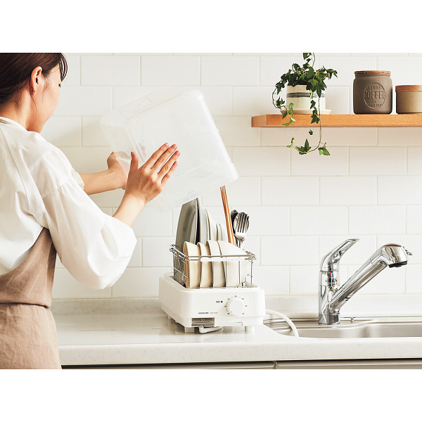 コイズミ　食器乾燥器 ホワイトのサムネイル画像2