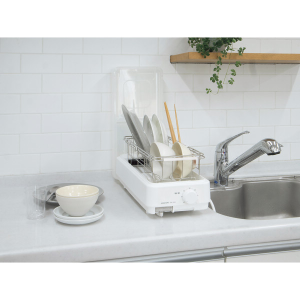 コイズミ　食器乾燥器 ホワイトのサムネイル画像6
