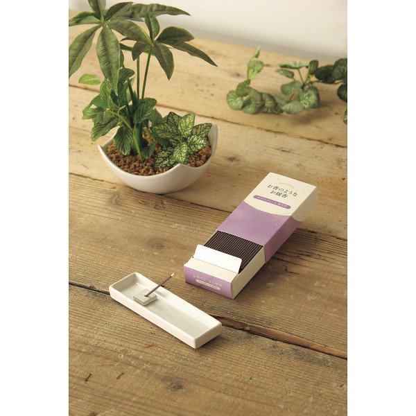 カメヤマ　お香のようなお線香 ホワイトティー＆茉莉花のサムネイル画像1