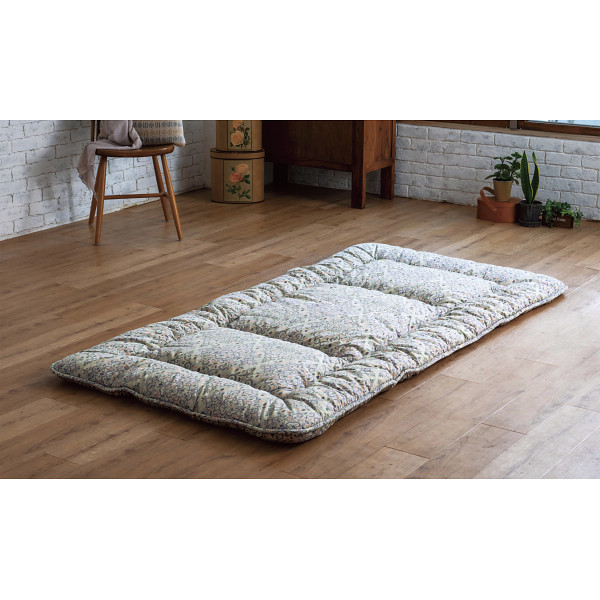 ウール１００％敷きふとん カーキ系のサムネイル画像3