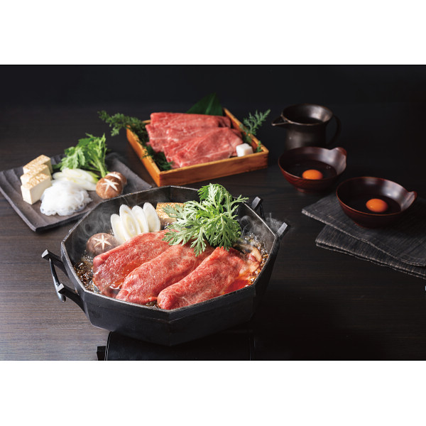 総本家　肉の大橋亭　近江牛　カタ　すき焼き用（３５０ｇ）のサムネイル画像1