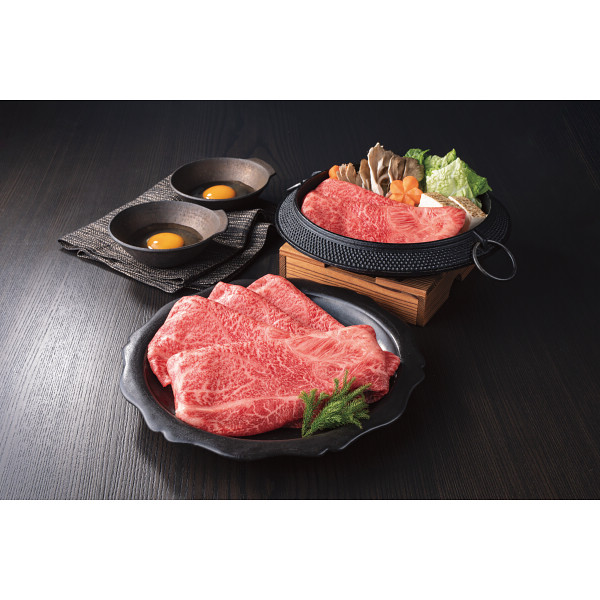 モリタ屋　Ａ５国産黒毛和牛　肩　すき焼き用（４００ｇ）のサムネイル画像1