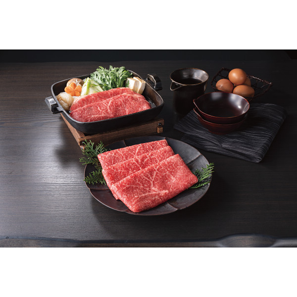 モリタ屋　Ａ５国産黒毛和牛　モモ　すき焼き用（３５０ｇ）のサムネイル画像1