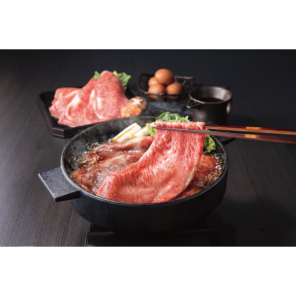 モリタ屋　Ａ５国産黒毛和牛　ロース　すき焼き用（５５０ｇ）のサムネイル画像1