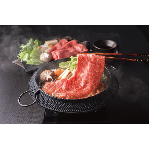 モリタ屋　Ａ５国産黒毛和牛　肩ロース　すき焼き用（５００ｇ）のサムネイル画像1