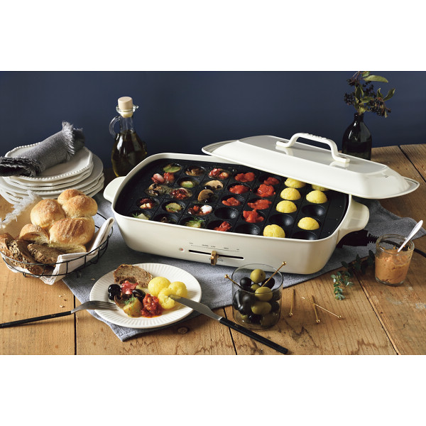 ブルーノ　ホットプレート　グランデサイズ ホワイトのサムネイル画像3