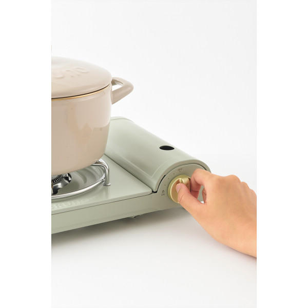 カセットコンロスリム グリーンのサムネイル画像7