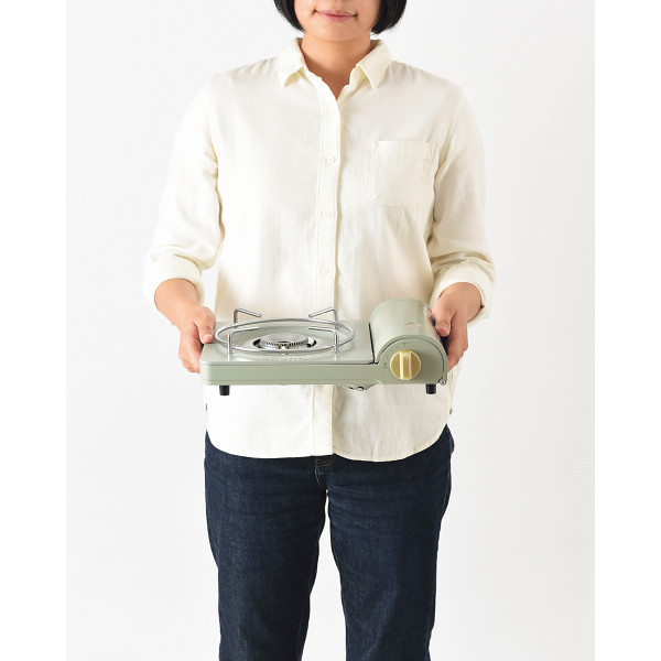 カセットコンロスリム グリーンのサムネイル画像9