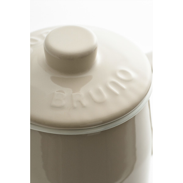 ホーローオイルポット１．０Ｌ グレージュのサムネイル画像2