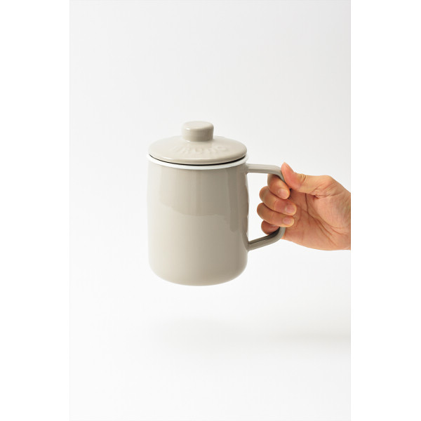 ホーローオイルポット１．０Ｌ グレージュのサムネイル画像6