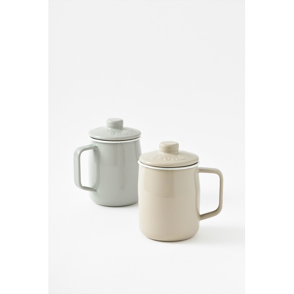 ホーローオイルポット１．０Ｌ グレージュのサムネイル画像8