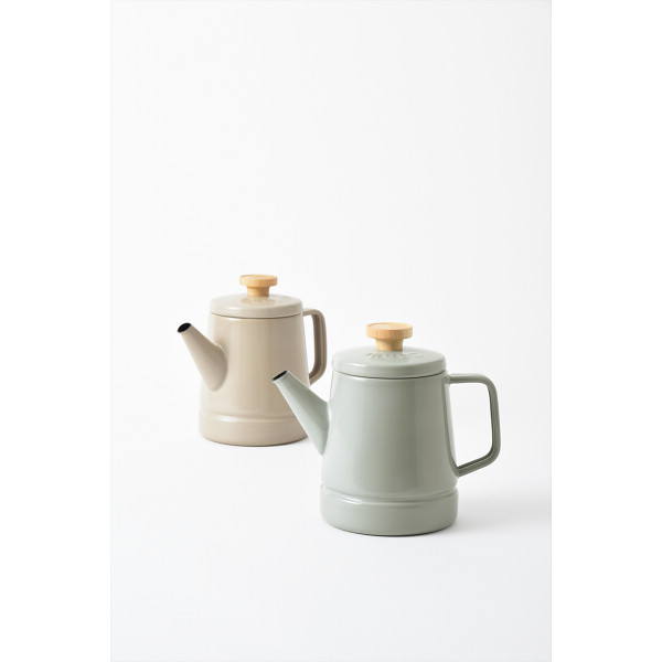 ホーローケトル　１．６Ｌ グレージュのサムネイル画像1