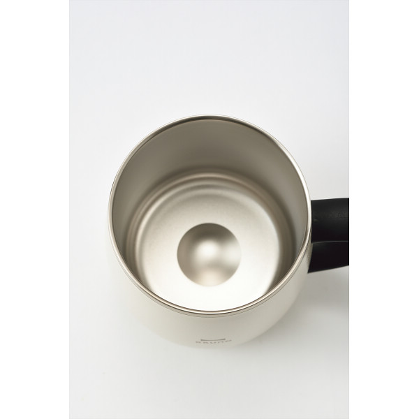 蓋つきステンレスマグ　ｓｈｏｒｔ アイボリーのサムネイル画像1