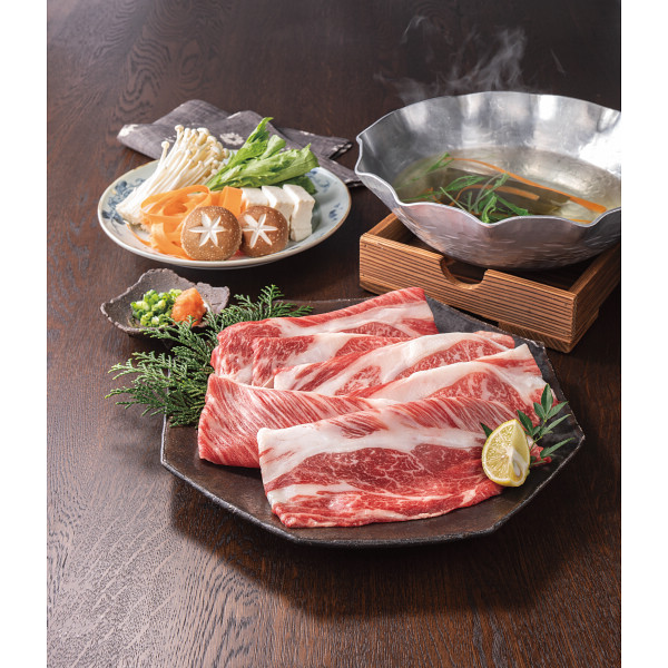 北海の黒　肩ロース　すき焼き・しゃぶしゃぶ用（６００ｇ）のサムネイル画像1
