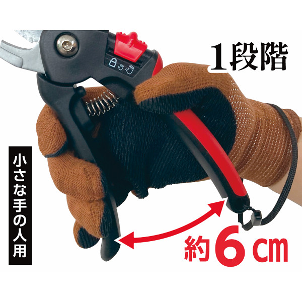 タカギ　ハンドル幅切替式剪定鋏のサムネイル画像2