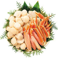 ボイルずわいがに&ほたて貝柱セット