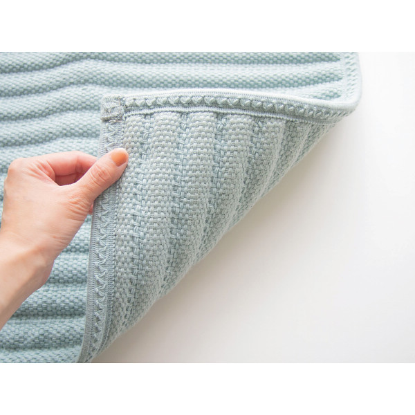 いっぺん使てみてバスマット　４５×６０ｃｍ ペールブルーのサムネイル画像2