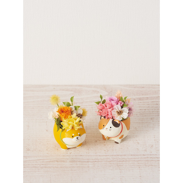 アニマルプリザ（プリザーブドフラワー） 柴犬のサムネイル画像3