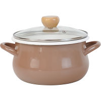 ストクック　ＩＨホーローポット（２０ｃｍ）