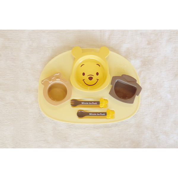 アイコンランチプレート くまのプーさん×イエローのサムネイル画像8